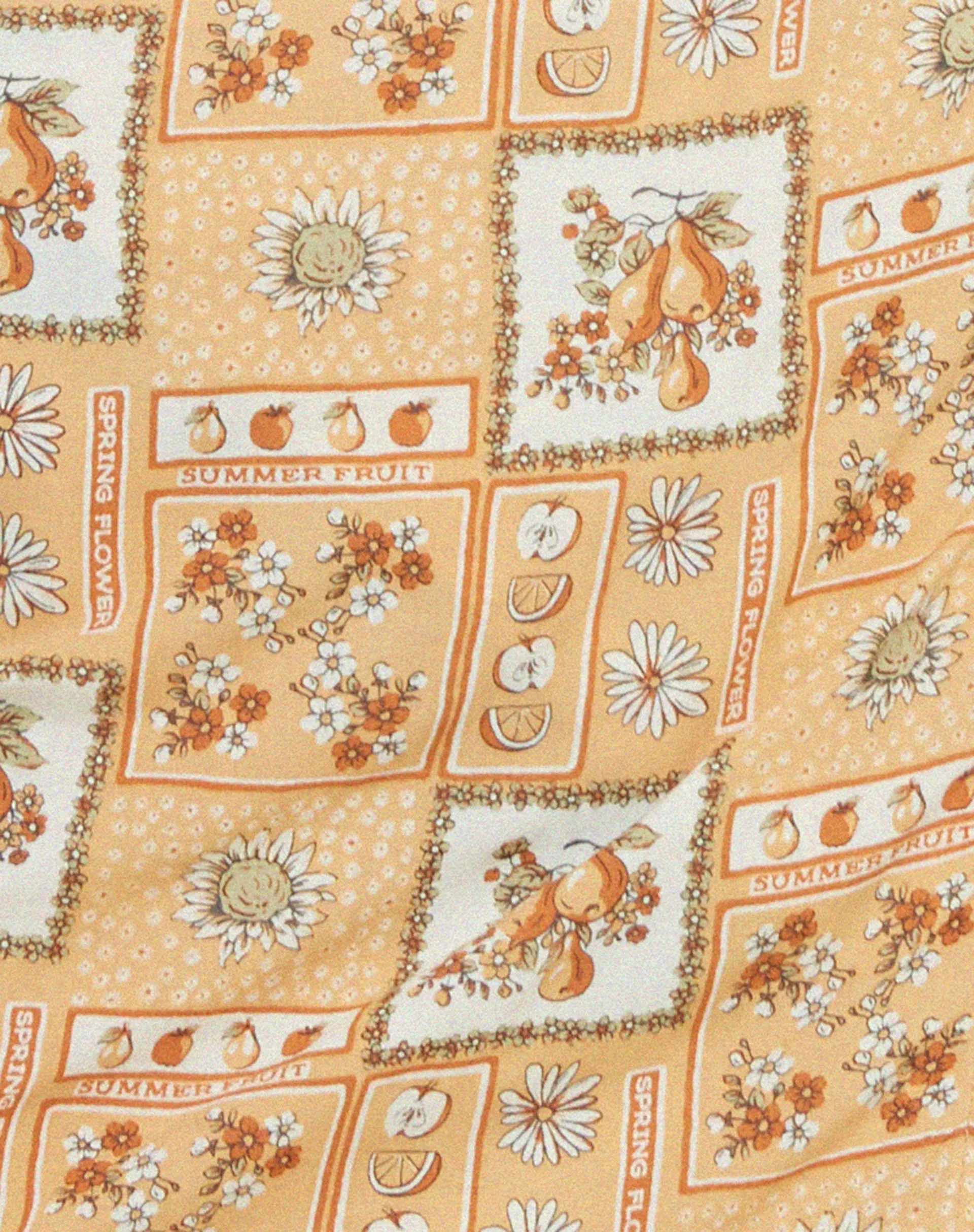 Volta Mini Skirt in Picnic Print Brown sold by Motel Rocks product image thumbnail 5