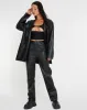 Vicauci Cut Out Top in Black sold by Motel Rocks