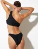 Vedo Bikini Top in Black sold by Motel Rocks