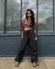 Chute Trouser in Parachute Black sold by Motel Rocks