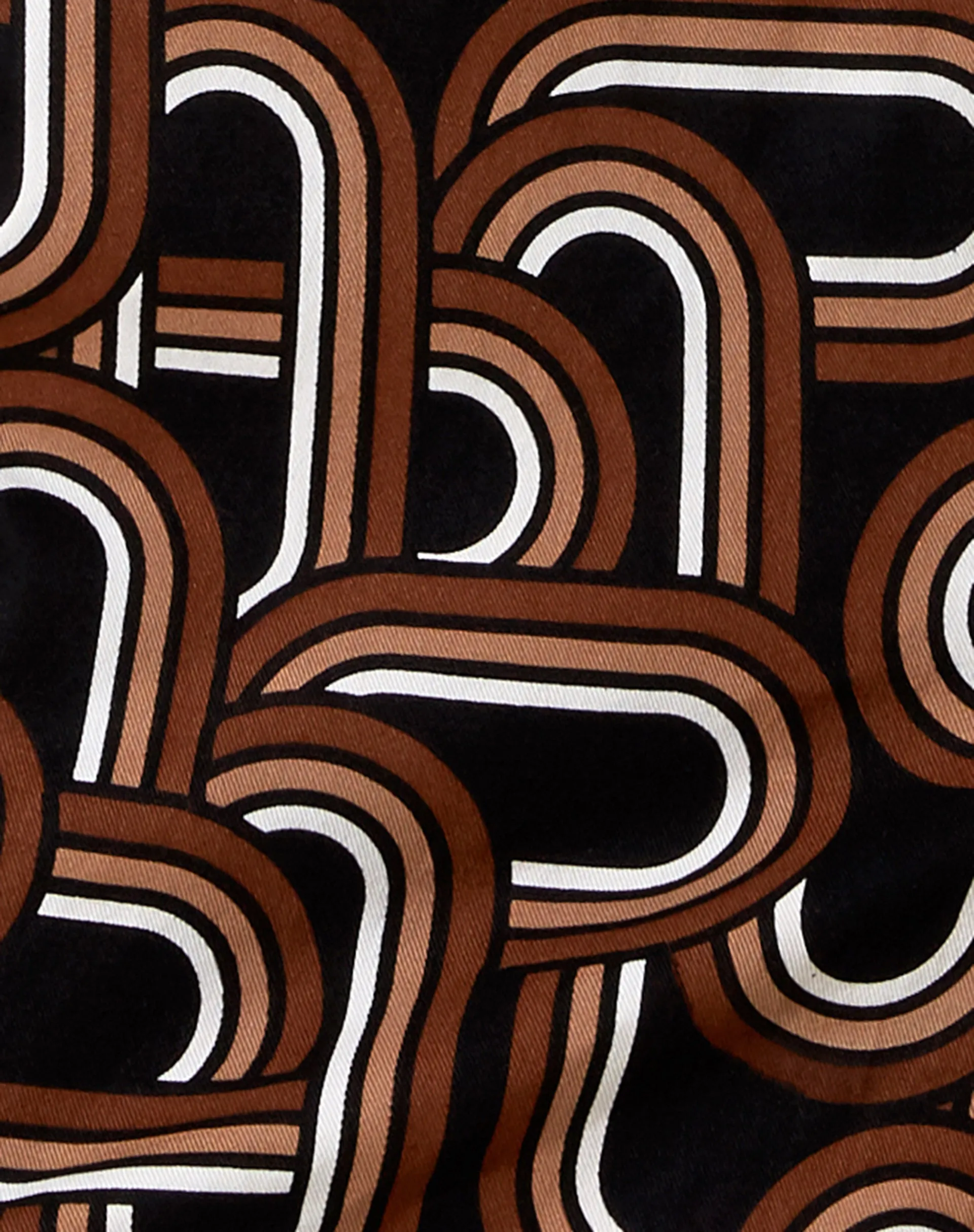 Pelma Mini Skirt in Tonal Interlink Black sold by Motel Rocks product image thumbnail 5