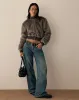 Lovina Jacket in Brown Faux Fur sold by Motel Rocks