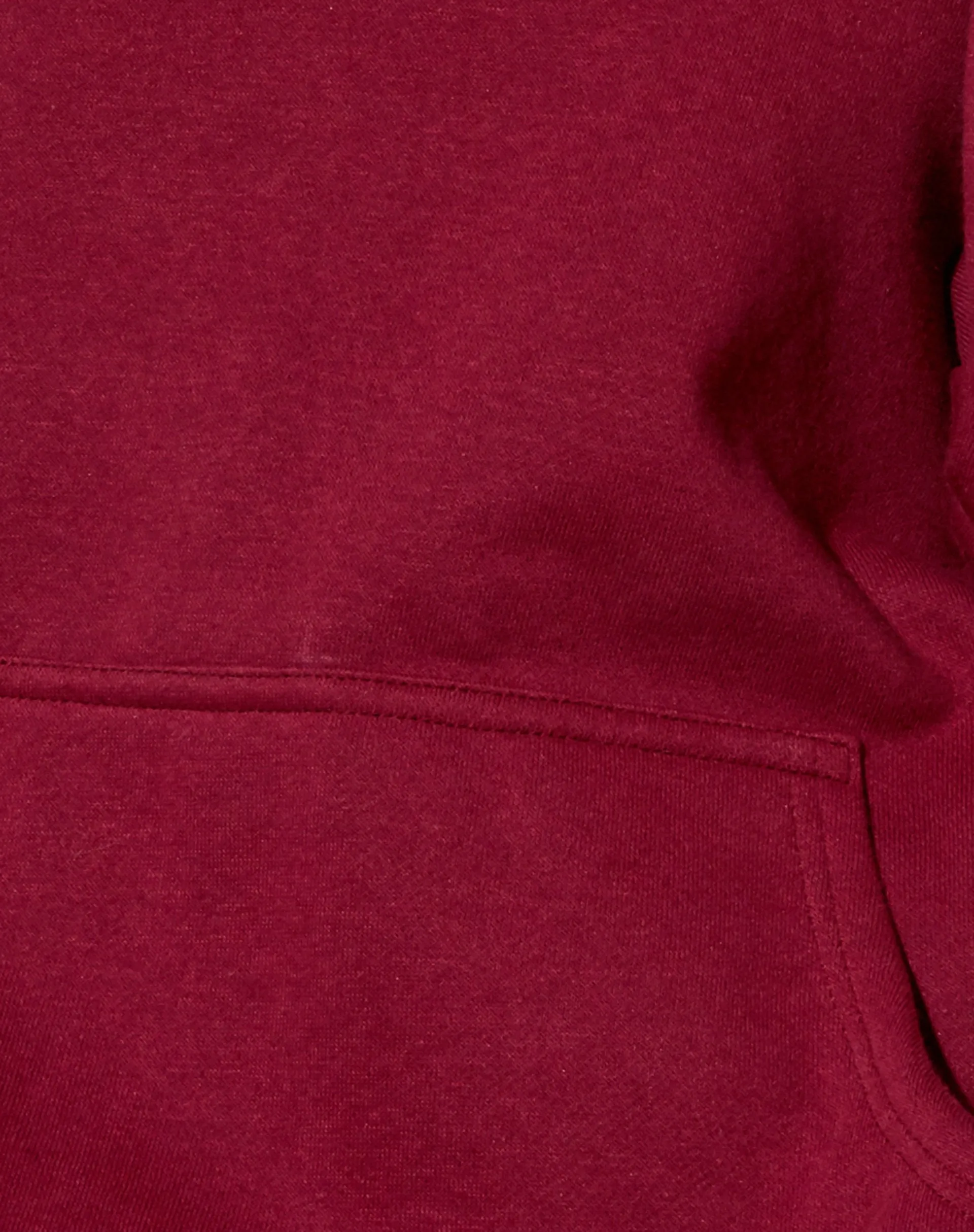 Oversize Hoodie in Burgundy 'Angel' Embro sold by Motel Rocks product image thumbnail 5