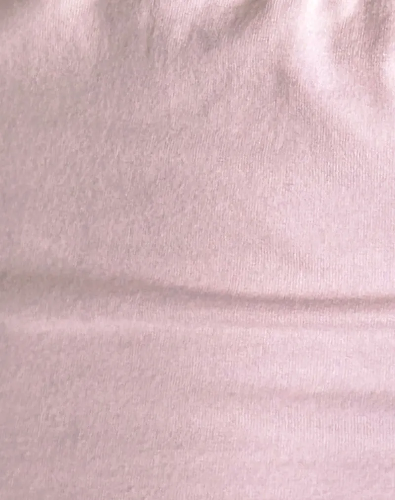 Tifose Twist Front Top in Light Pink sold by Motel Rocks product image thumbnail 5