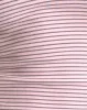 Jules Halter Top in Pink and Grey Jersey Stripe sold by Motel Rocks