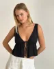 Rolia Cami Top in Black sold by Motel Rocks