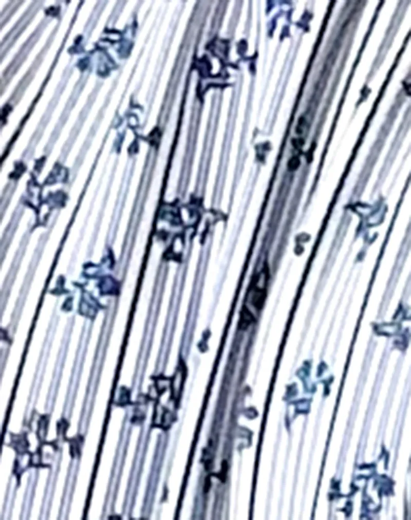 Leyna Bikini Bottom in Floral Stripe sold by Motel Rocks product image thumbnail 5