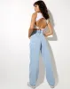 Sude Vest Top in Lycra White Centre Of Attention sold by Motel Rocks