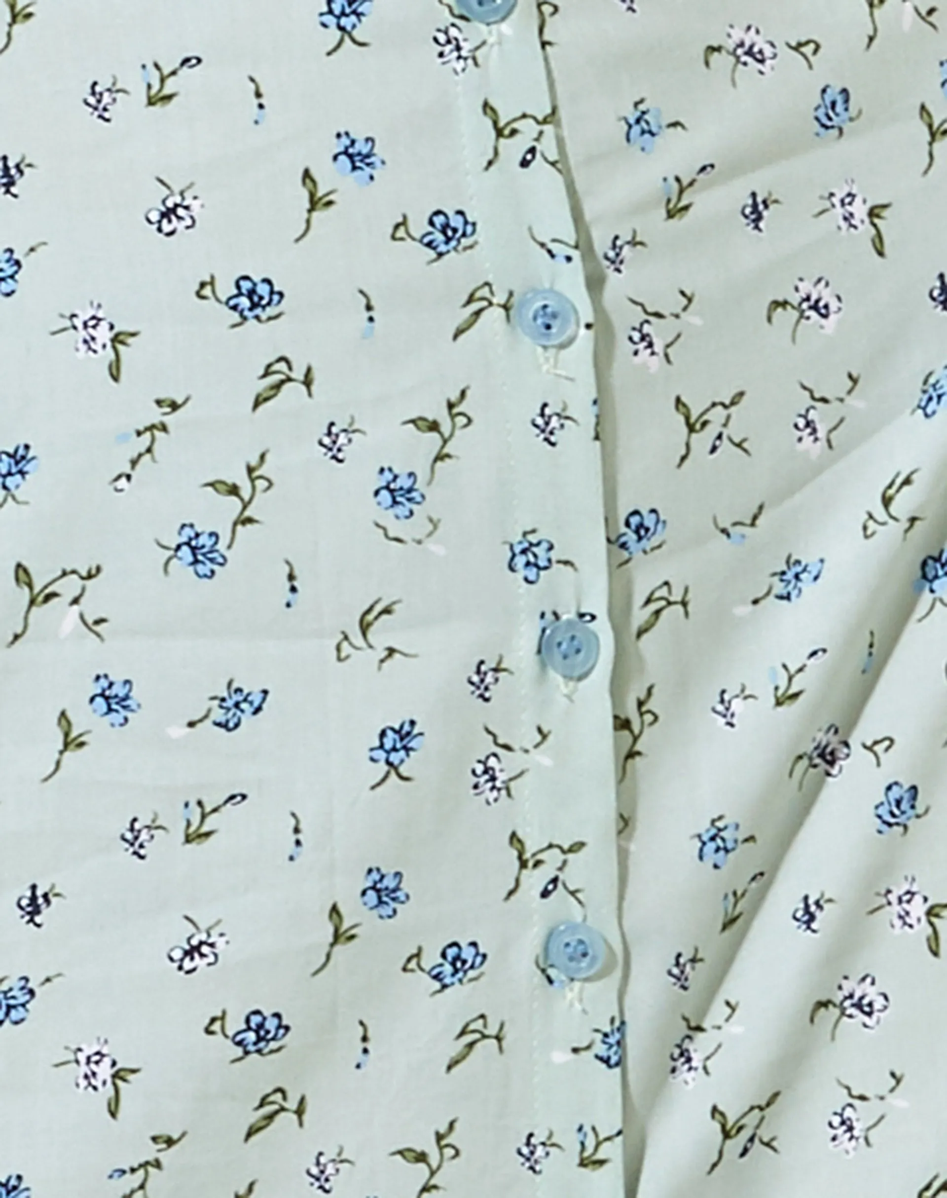 Larin Midi Dress in Pretty Petal Green sold by Motel Rocks product image thumbnail 5