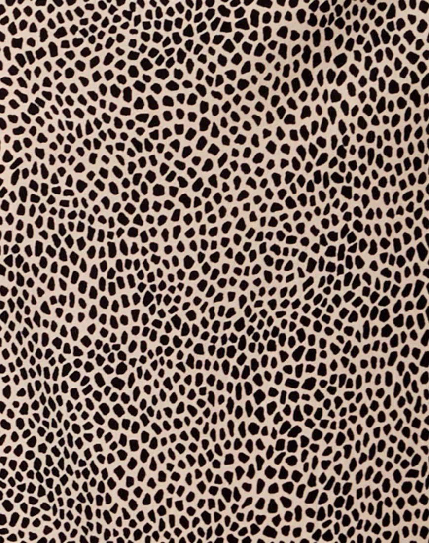 Hian Maxi Dress in Mini Croc Tan sold by Motel Rocks product image thumbnail 5