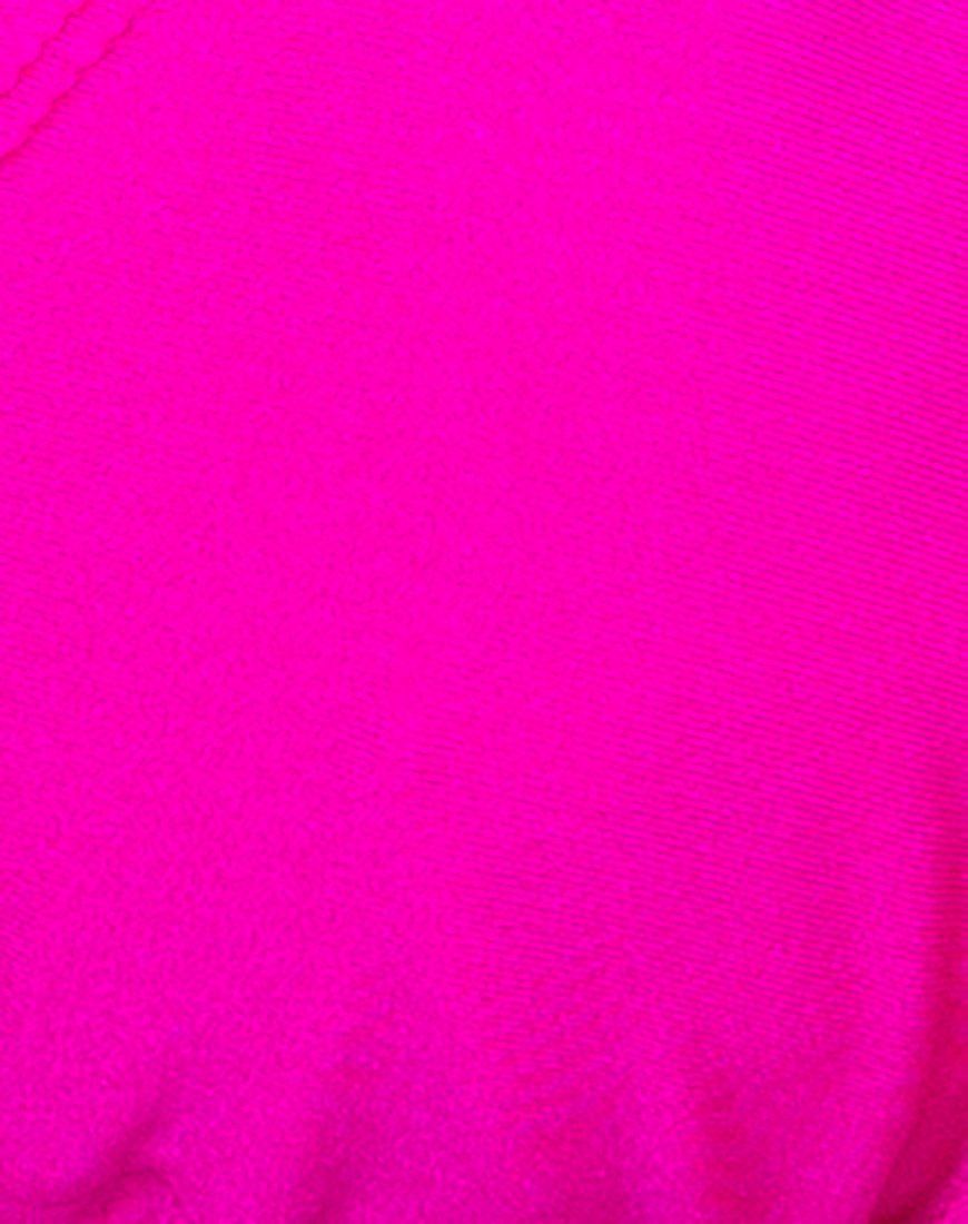 Leyna Bikini Bottom in Magenta sold by Motel Rocks product image thumbnail 5