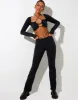 Rana Crop Top in Black sold by Motel Rocks