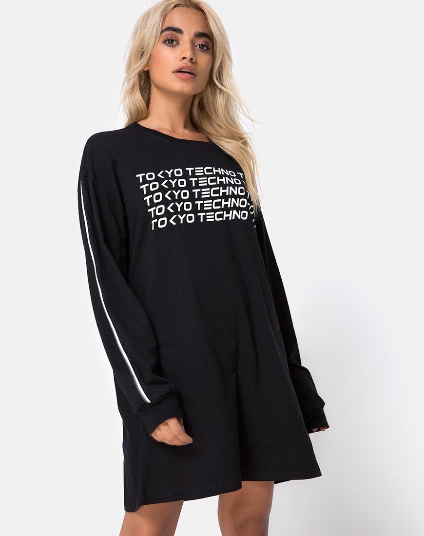 Loutries Sweatshirt in Tokyo Techno sold by Motel Rocks