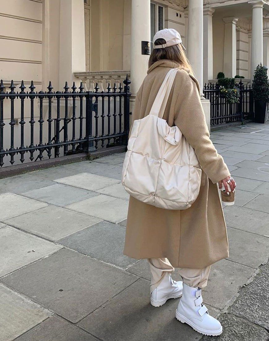 Duster Coat in Woven Tan sold by Motel Rocks product image thumbnail 2