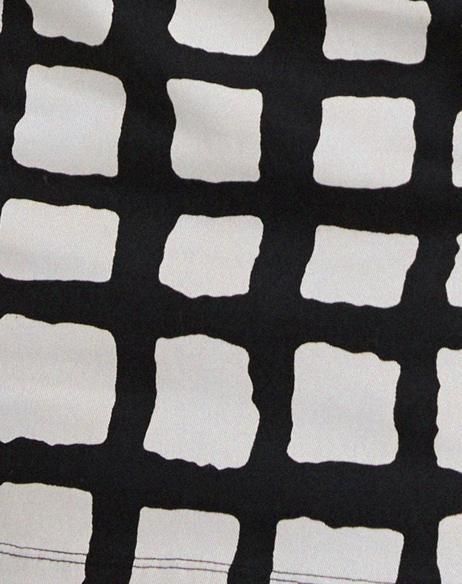 Ima Mini Skirt in Mono Painted Check Black sold by Motel Rocks product image thumbnail 5