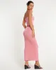 Tulus Maxi Skirt in Pink sold by Motel Rocks