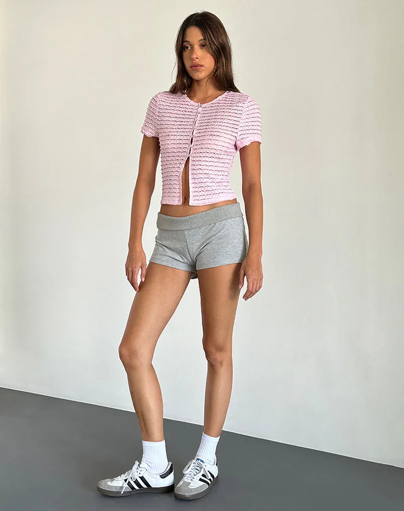 Anara Top in Crinkle Pink sold by Motel Rocks product image thumbnail 5