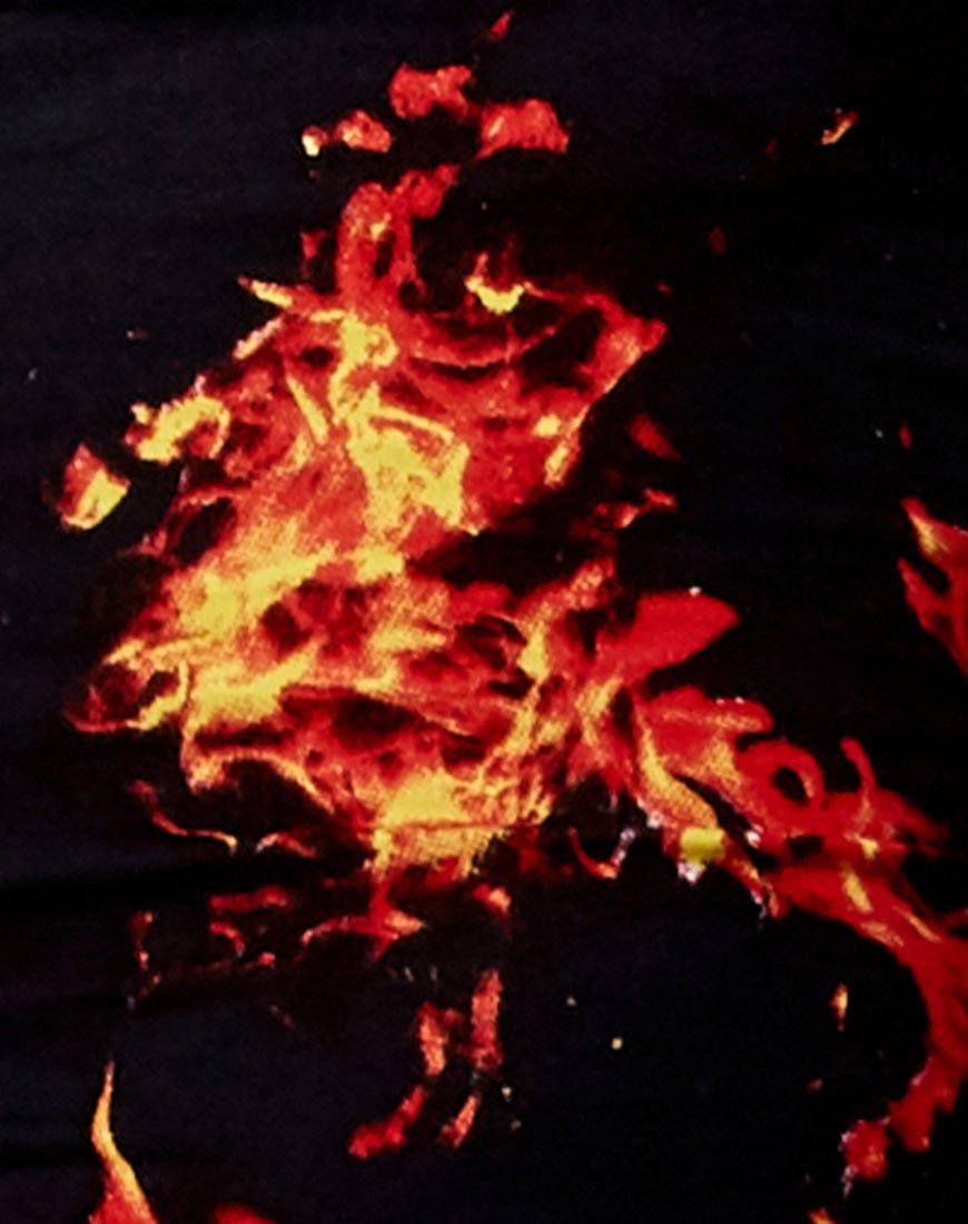 Hot Pant in Fire sold by Motel Rocks product image thumbnail 5