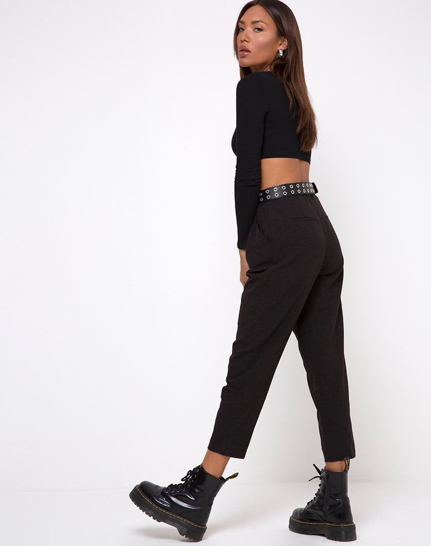 Guan Top in Black sold by Motel Rocks product image thumbnail 4