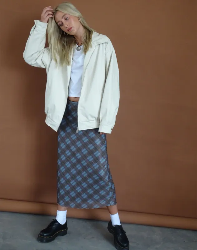 Cavita Jacket in PU Cream sold by Motel Rocks