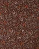 Rindu Midi Skirt in Flower Garden Brown sold by Motel Rocks