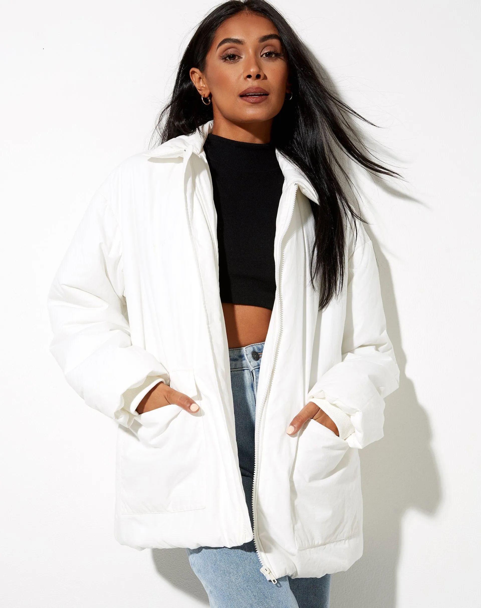 Nemy Jacket in Ivory sold by Motel Rocks product image thumbnail 3