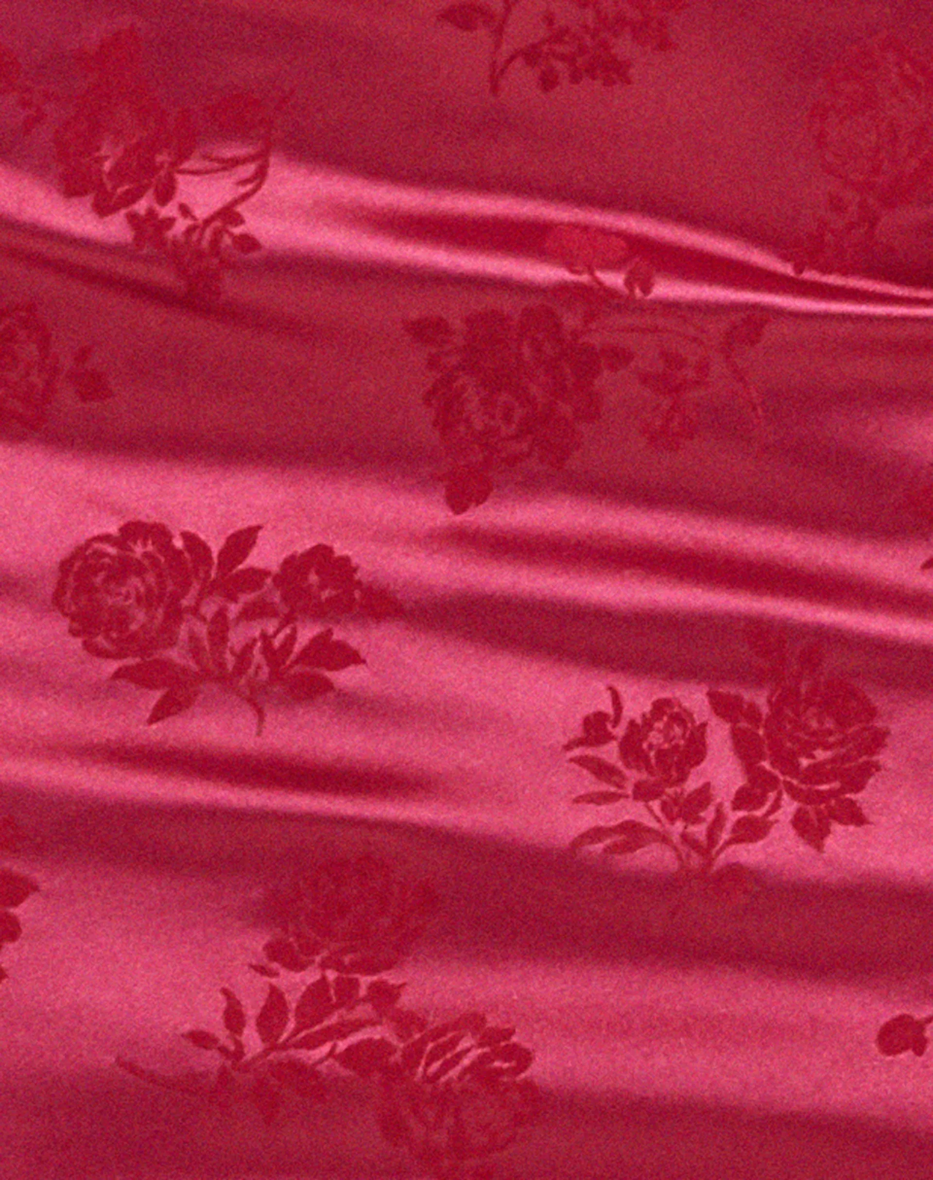 Guida Mini Skirt in Rose Flock Magenta sold by Motel Rocks product image thumbnail 5