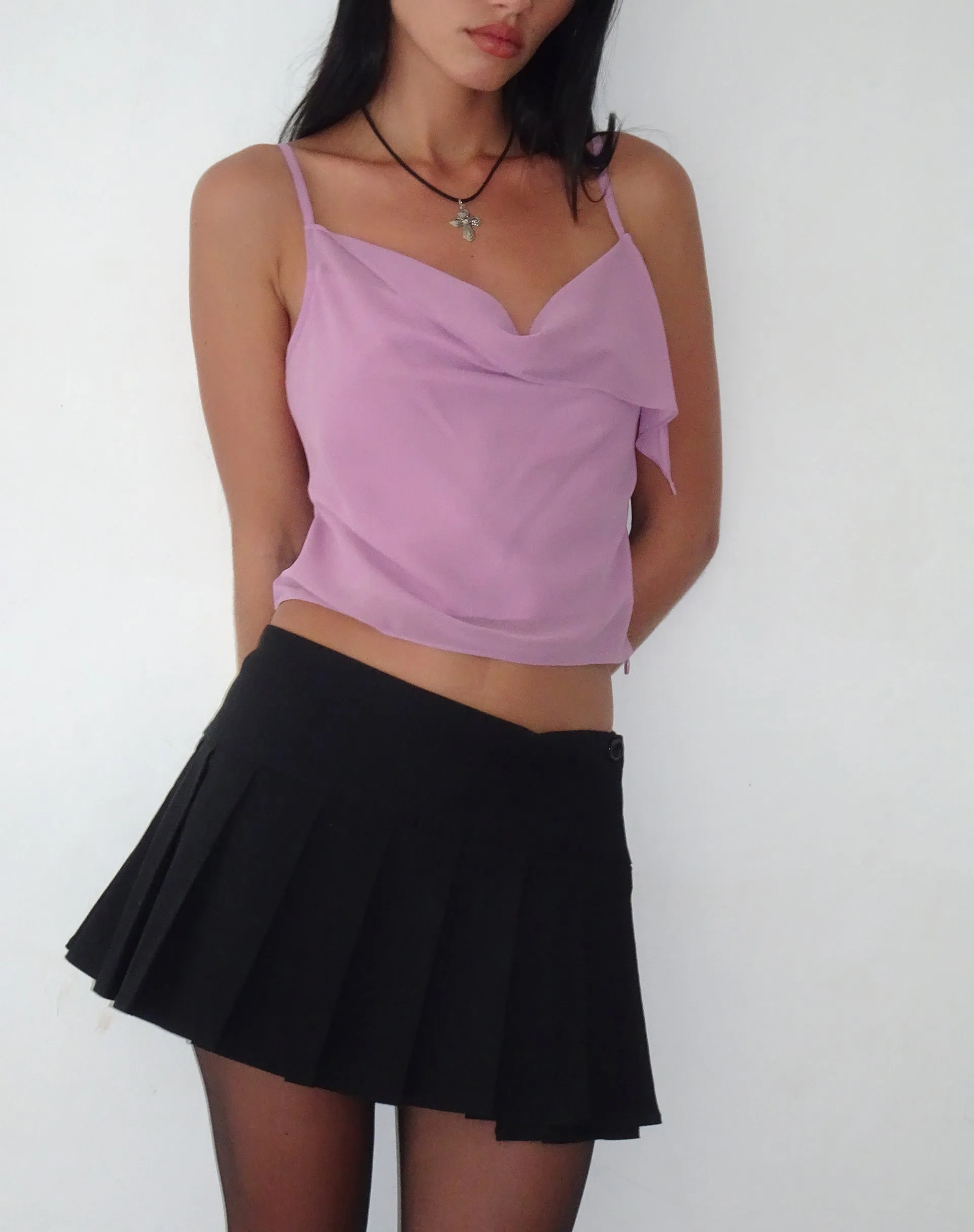Satisha Top in Chiffon Pink sold by Motel Rocks product image thumbnail 5