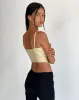 Oleta Cami Top in Cream sold by Motel Rocks