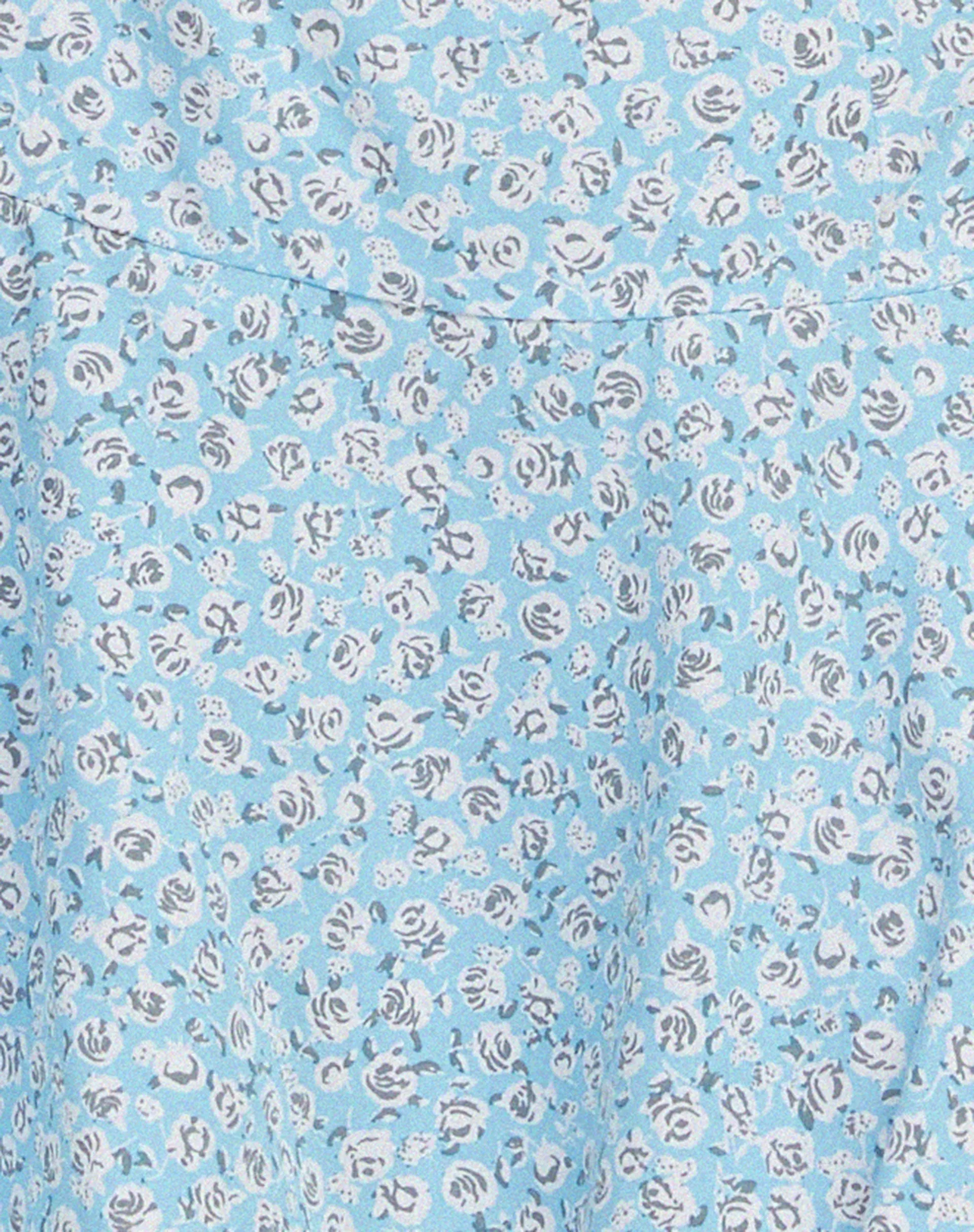 Rara Mini Skirt in Ditsy Rose Blue sold by Motel Rocks product image thumbnail 5