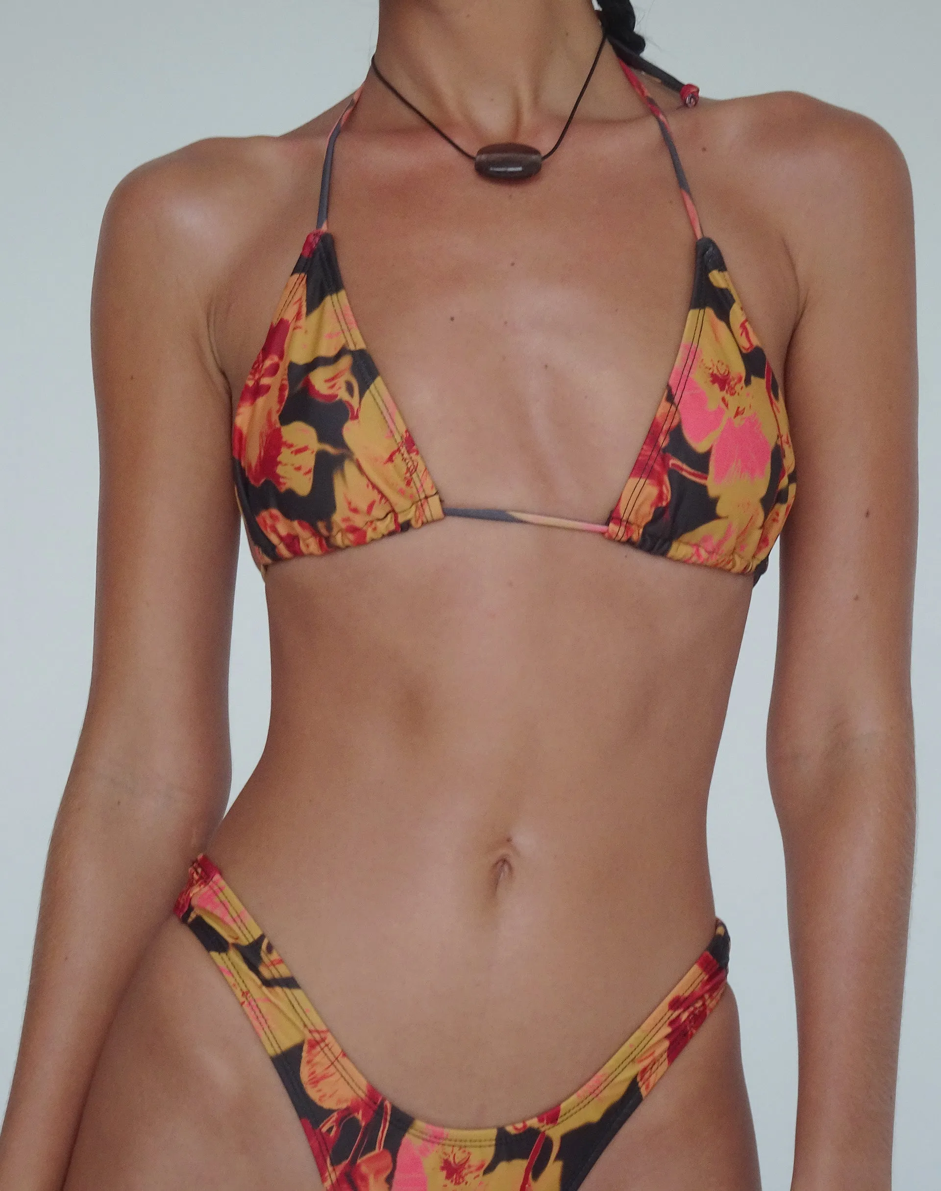 Pami Bikini Top in Orchid Sunset sold by Motel Rocks product image thumbnail 5
