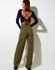 Lali Crop Top in Black sold by Motel Rocks