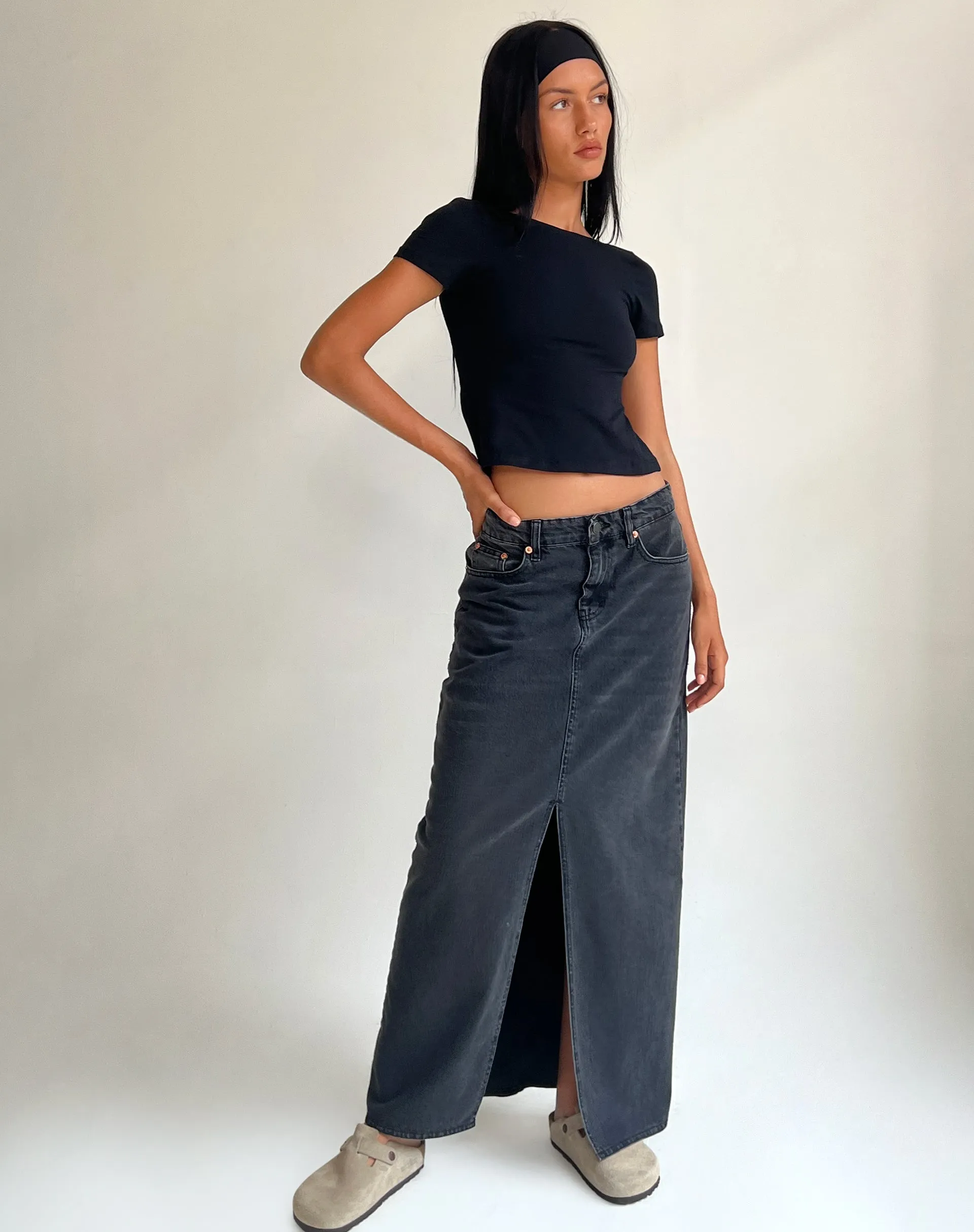 Anita Open Back Top in Black sold by Motel Rocks product image thumbnail 2