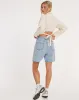 Elyse Crop Top in Ecru sold by Motel Rocks