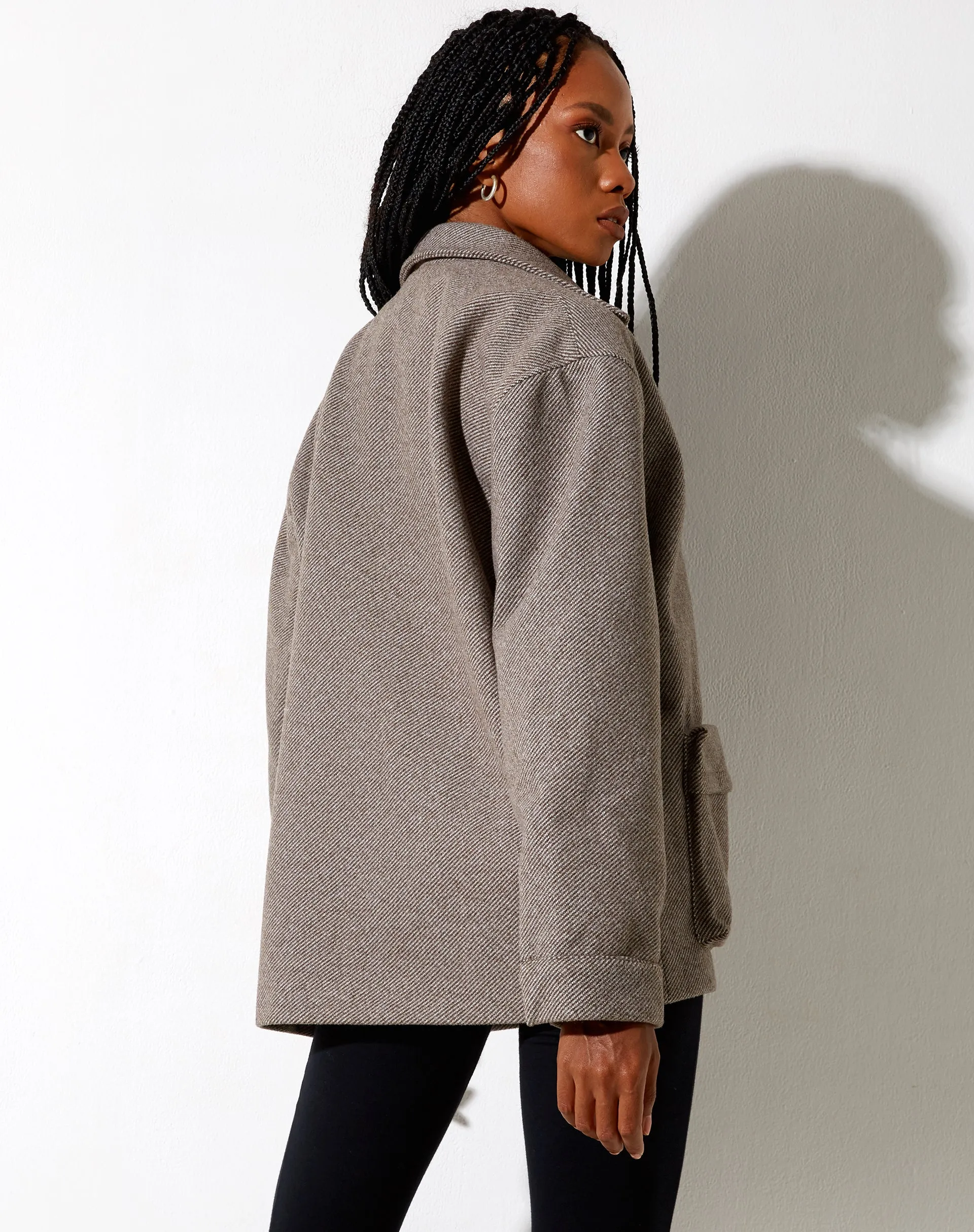 Lalita Jacket in Brown sold by Motel Rocks product image thumbnail 2