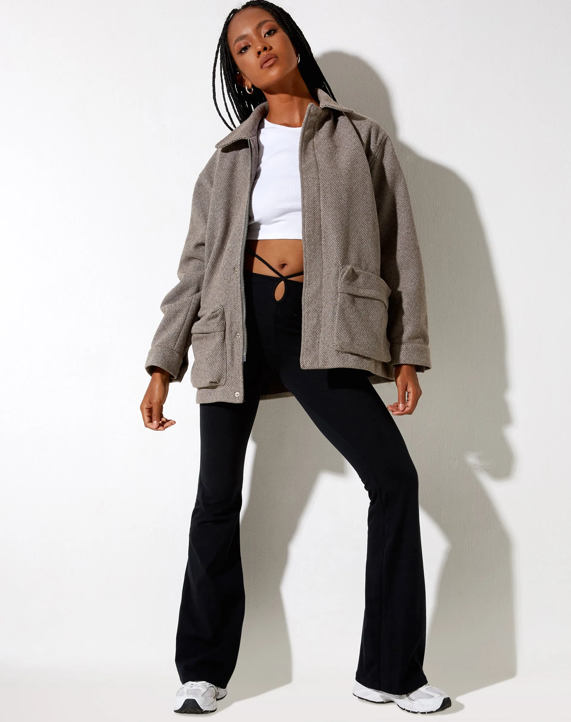 Lalita Jacket in Brown sold by Motel Rocks product image thumbnail 3