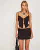 Oleta Cami Top in Anchor sold by Motel Rocks