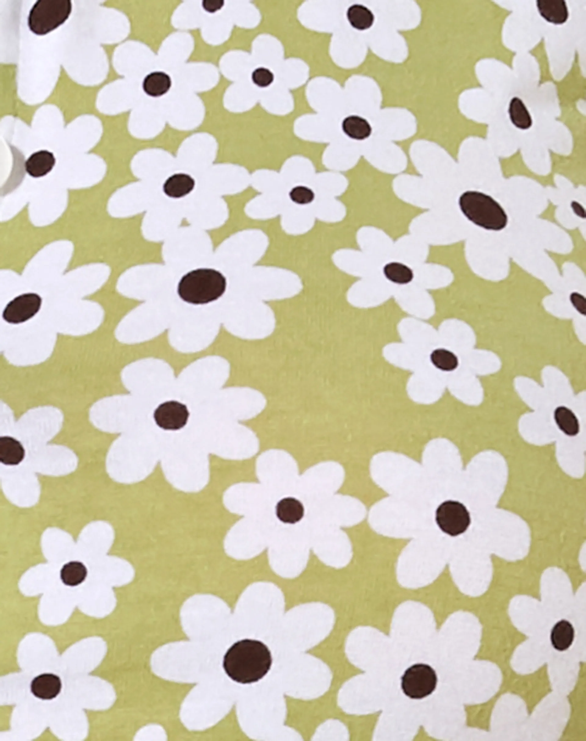 Wuma Cropped Shirt in Daisy Duke Green sold by Motel Rocks product image thumbnail 5