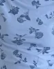 Nova Top in Inky Blue Floral Mesh sold by Motel Rocks