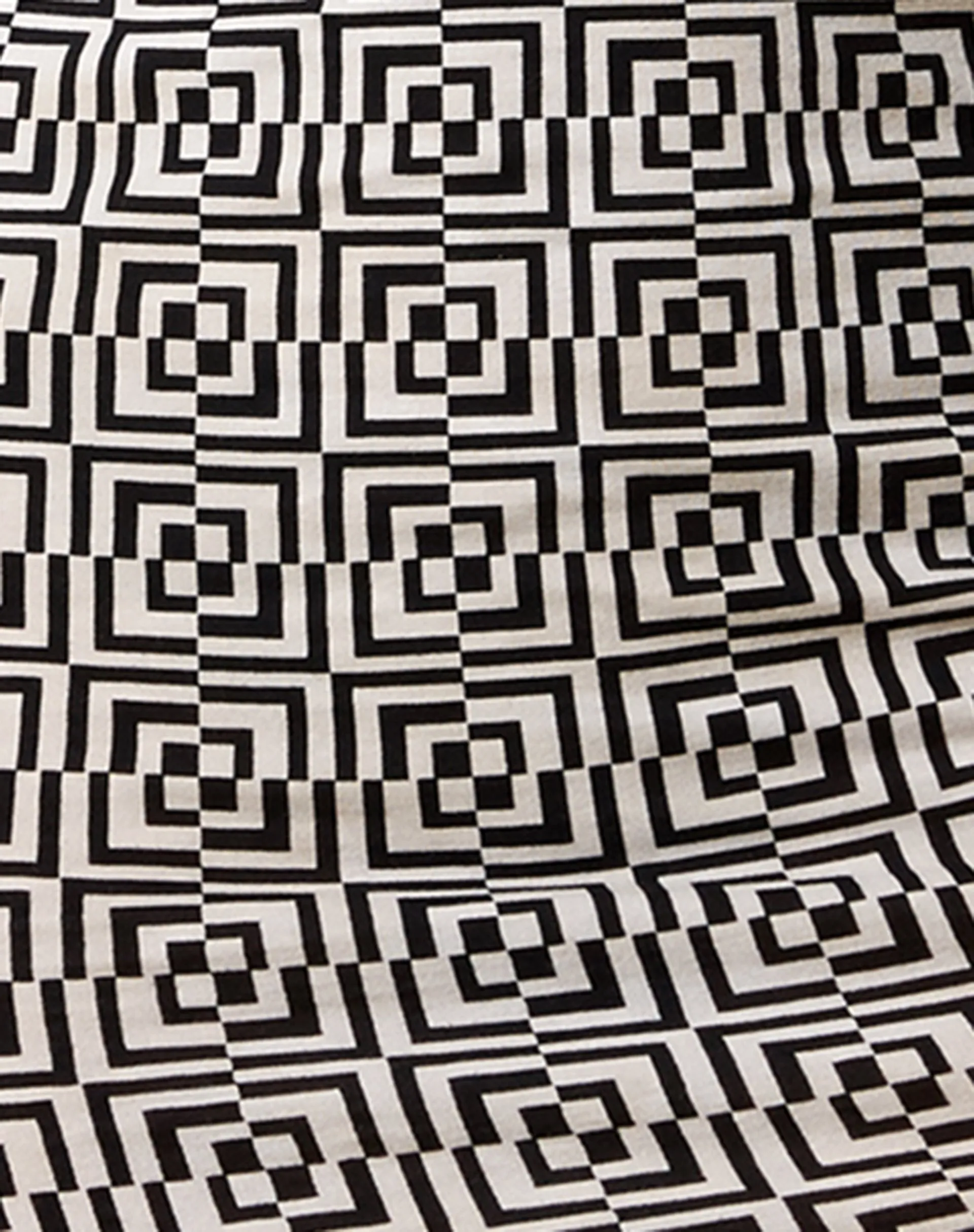 Forsy Mini Dress in Optic Square Black and White sold by Motel Rocks product image thumbnail 5