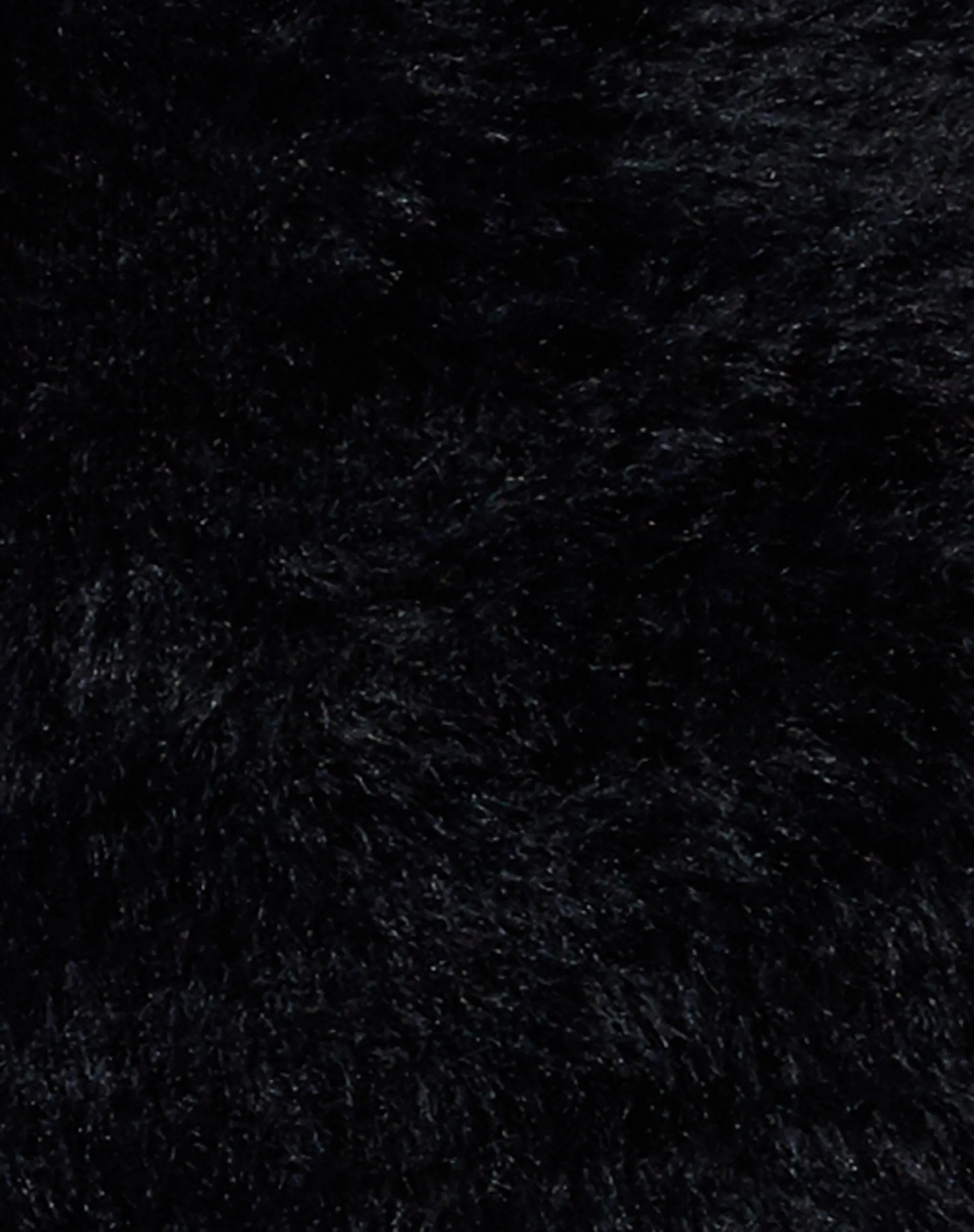 Qolia Crop Top in Furry Knit Black sold by Motel Rocks product image thumbnail 5