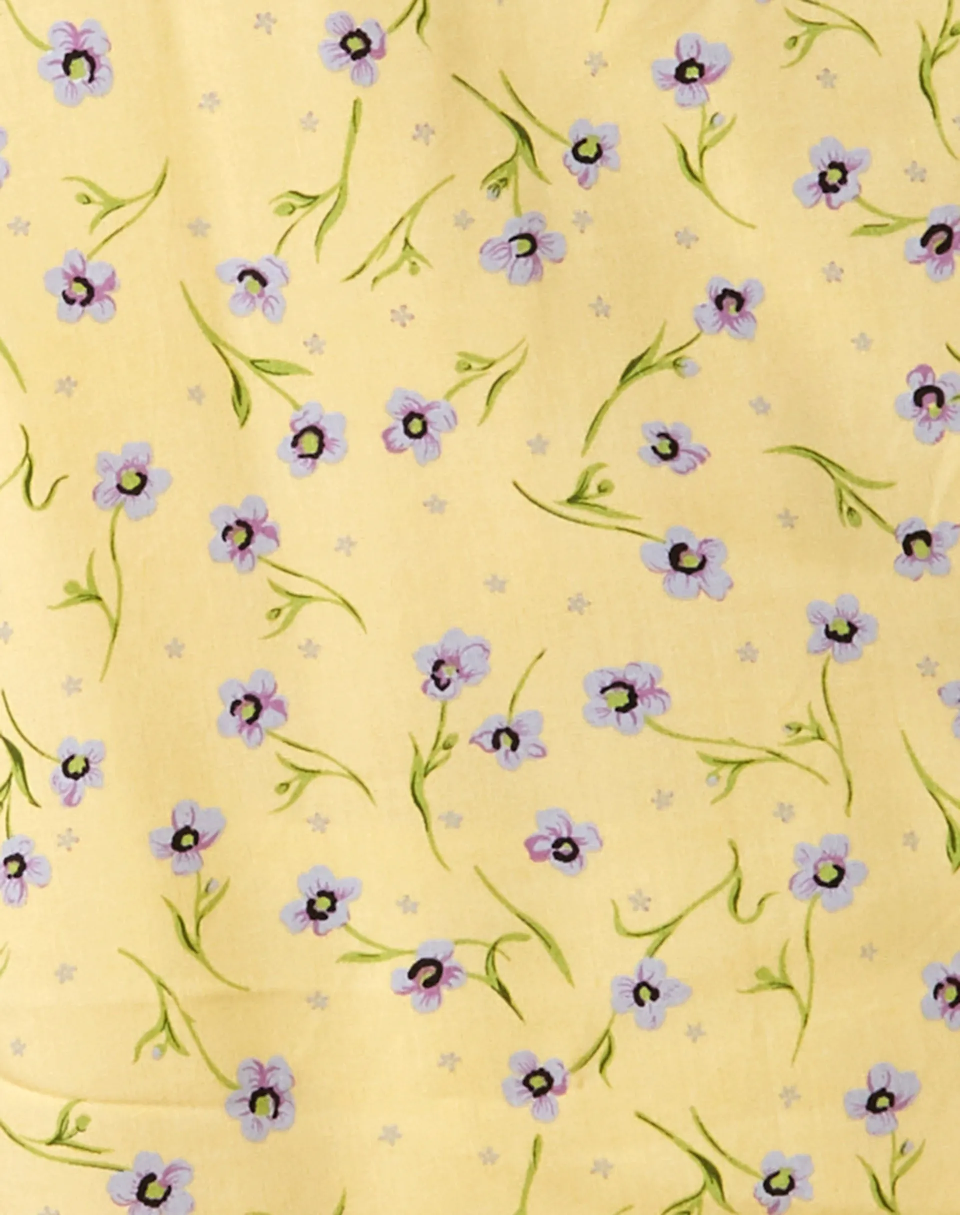 Valkyrie Mini Dress in Wild Flower Lemon Drop sold by Motel Rocks product image thumbnail 5