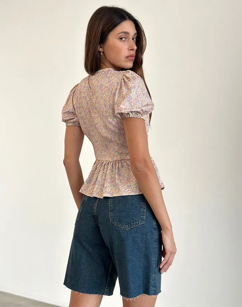 Ajasi Blouse in 70s Prairie Girl sold by Motel Rocks product image thumbnail 5