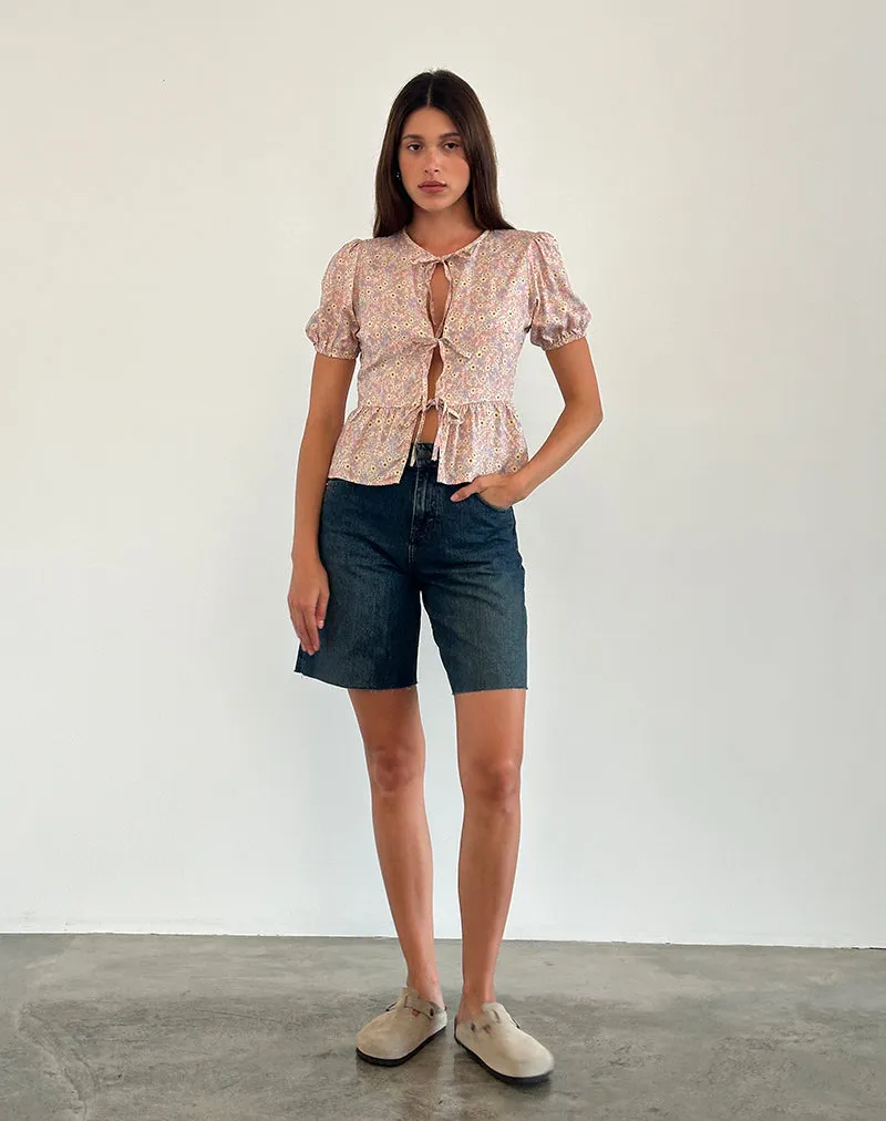 Ajasi Blouse in 70s Prairie Girl sold by Motel Rocks product image thumbnail 3