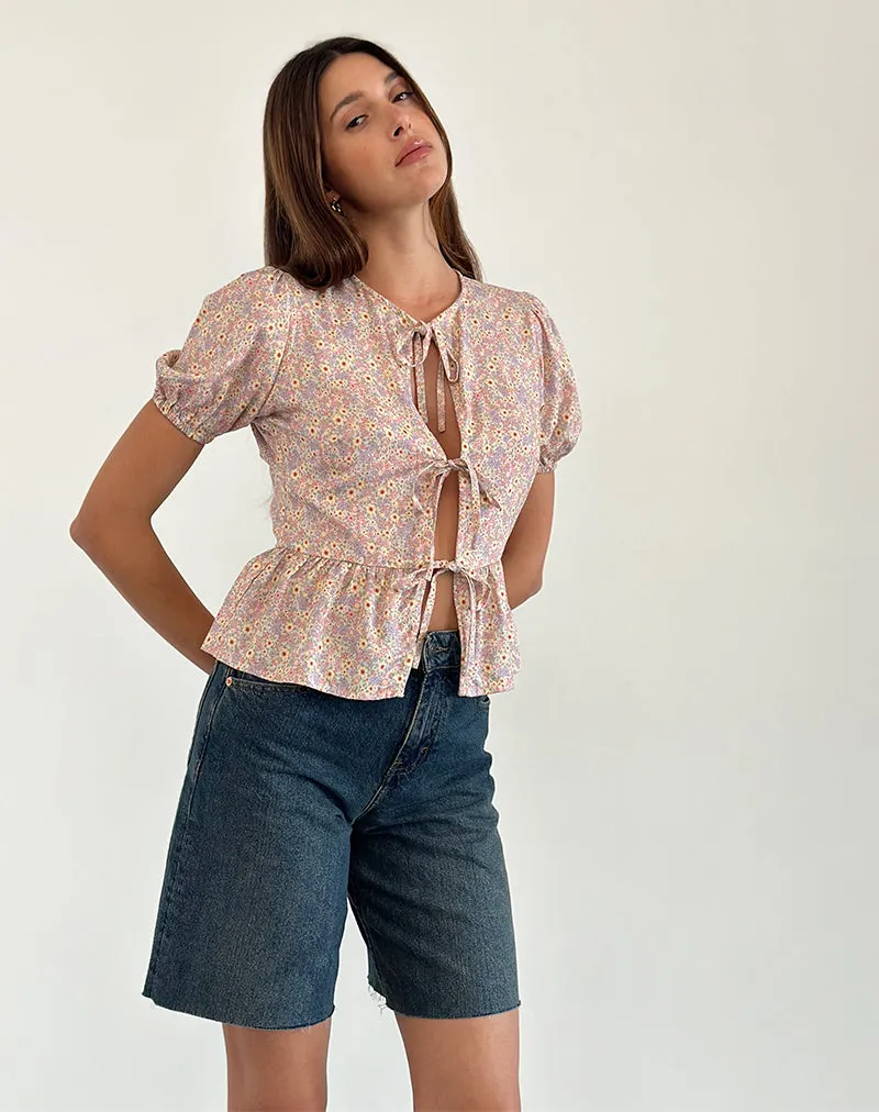 Ajasi Blouse in 70s Prairie Girl sold by Motel Rocks product image thumbnail 2