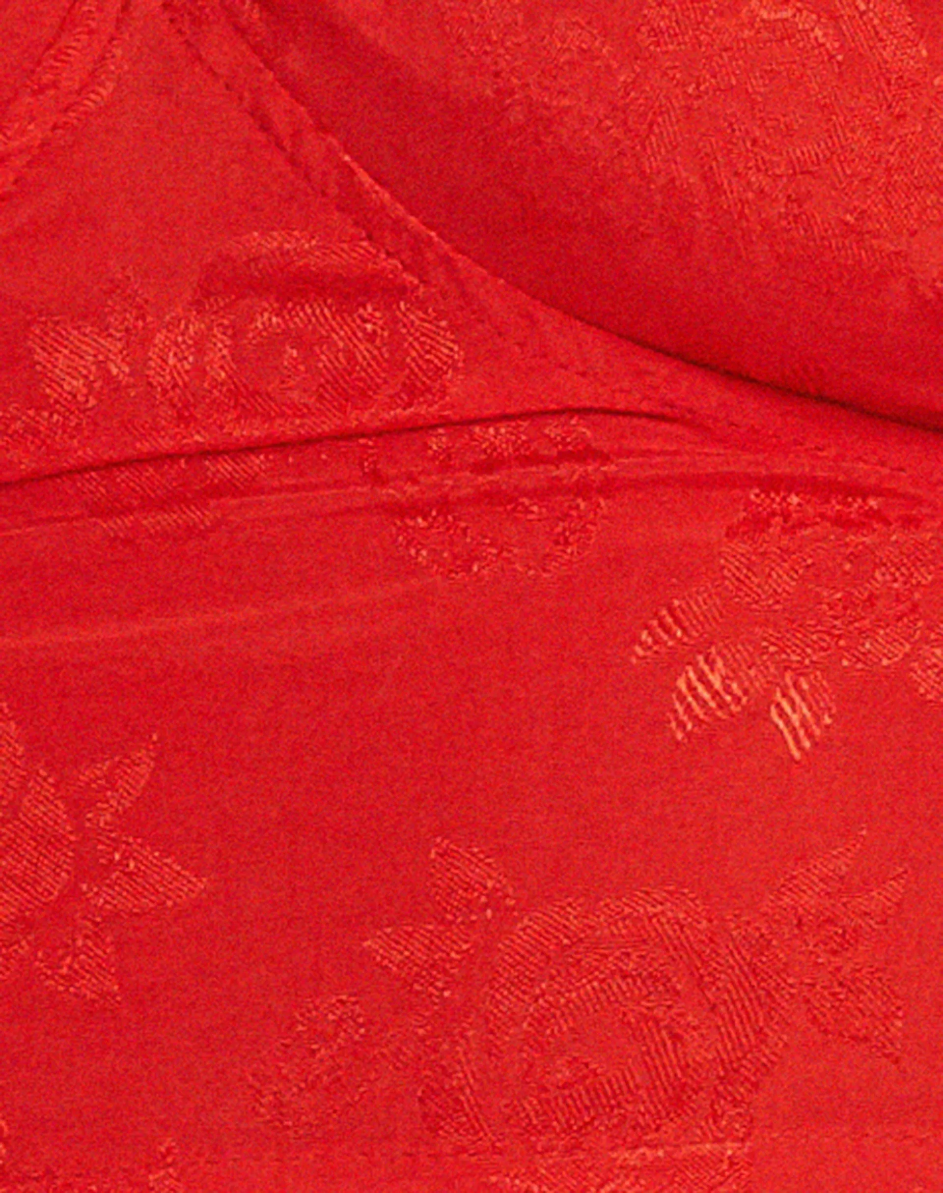 Haltri Crop Top in Satin Rose Scarlet sold by Motel Rocks product image thumbnail 5