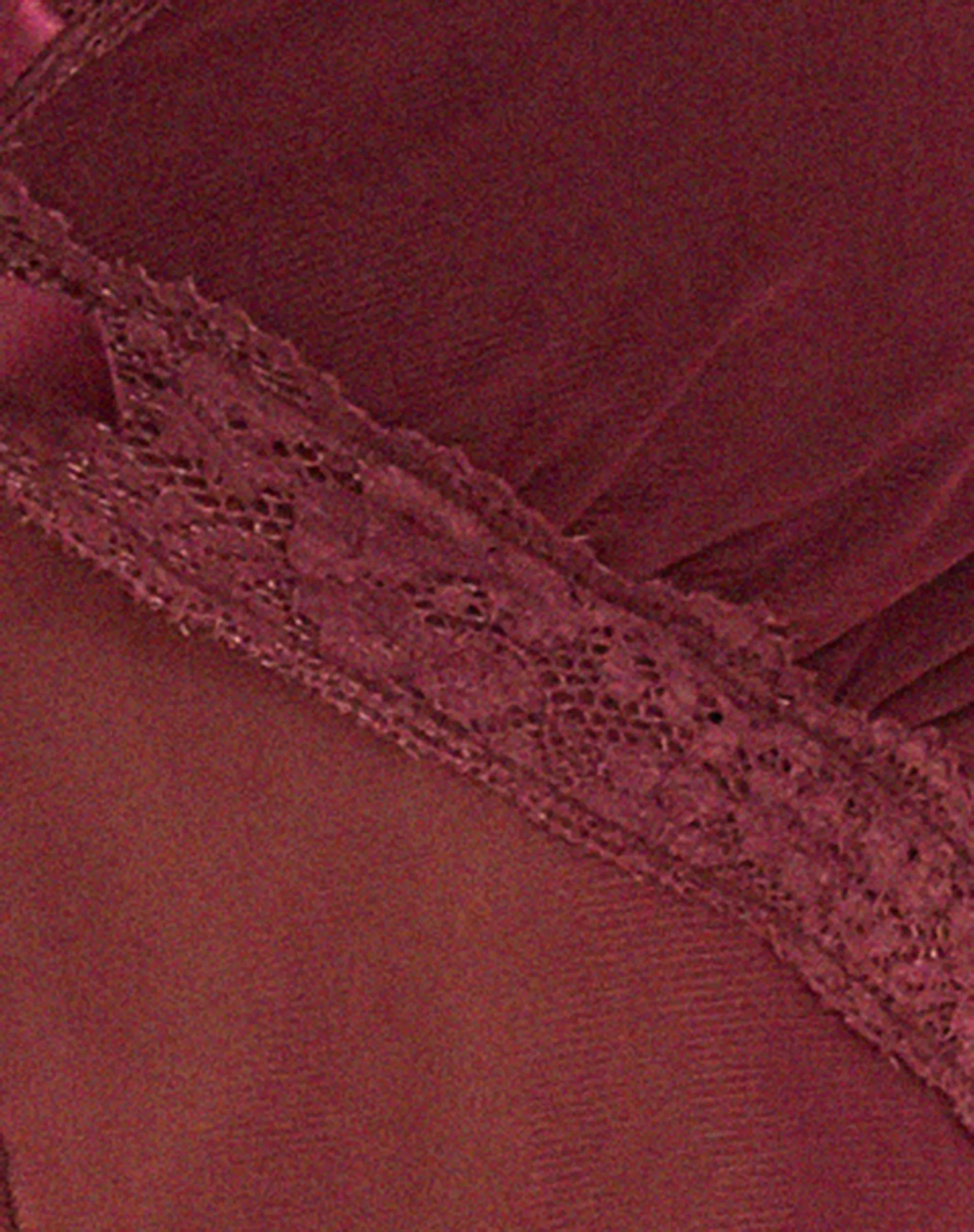 Ariela Butterfly Top in Burgundy sold by Motel Rocks product image thumbnail 5