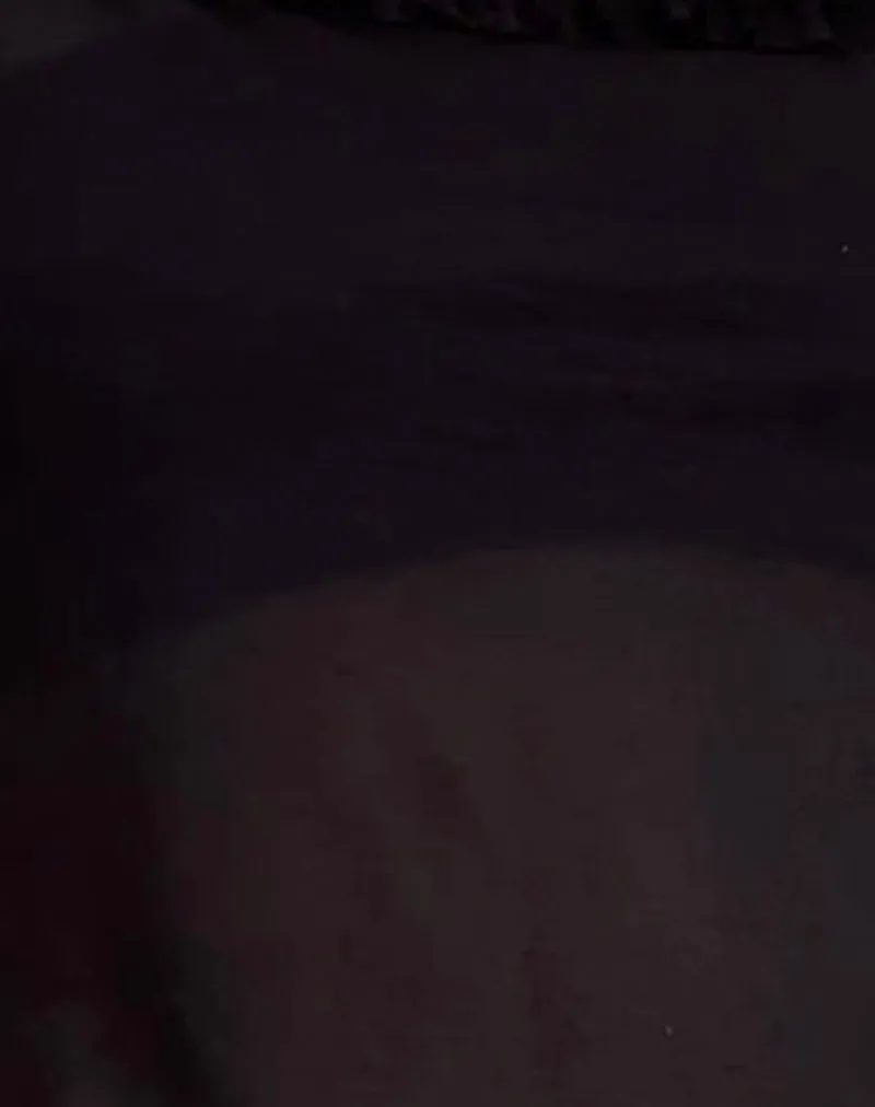 Anastasia Mesh Ruffle Cami Top in Black sold by Motel Rocks product image thumbnail 5