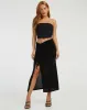 Priyan Midi Skirt in Black sold by Motel Rocks