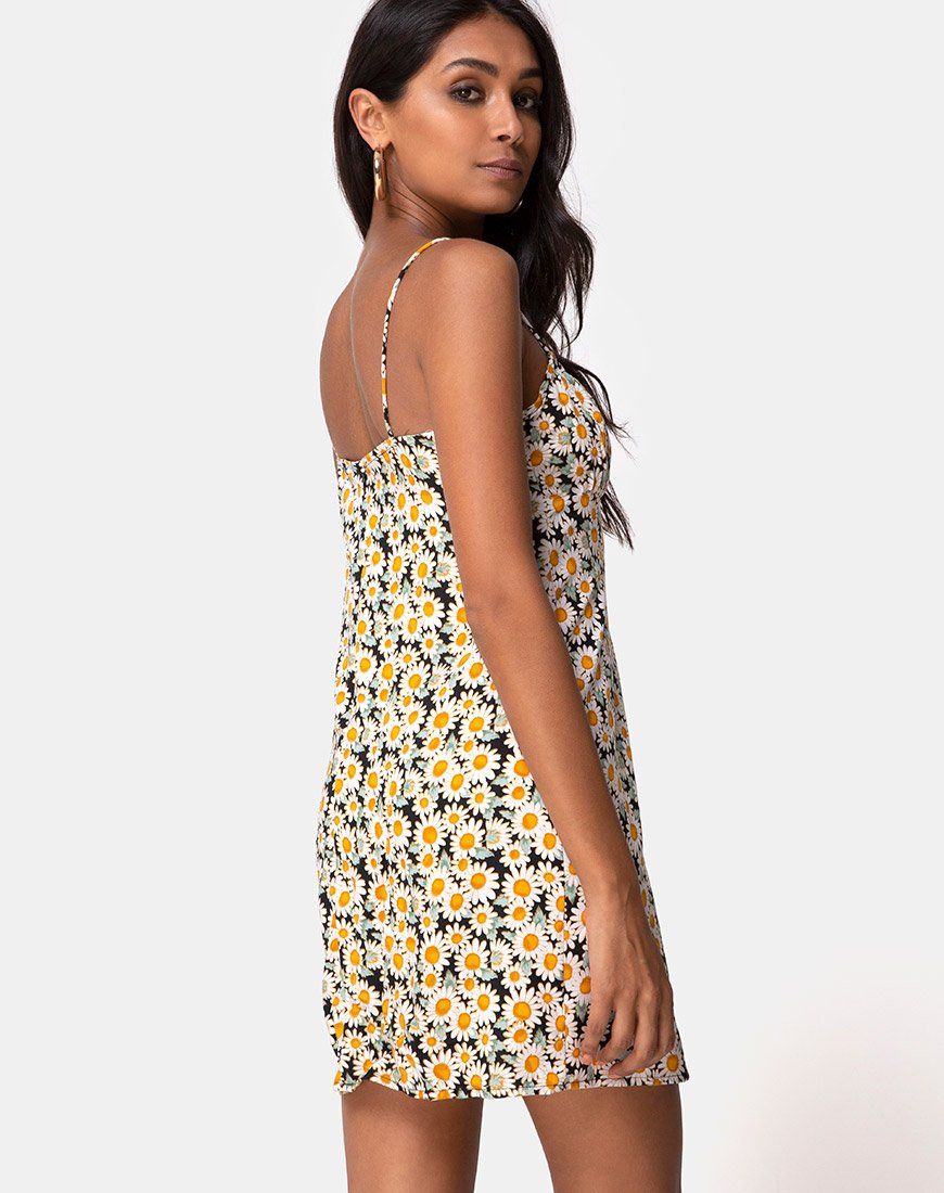 Kumala Slip Dress in Delightful Daisy sold by Motel Rocks product image thumbnail 3